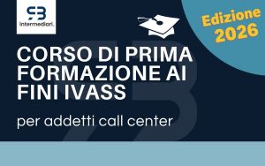 Corso FAD 60h di prima formazione ai fini IVASS per call center